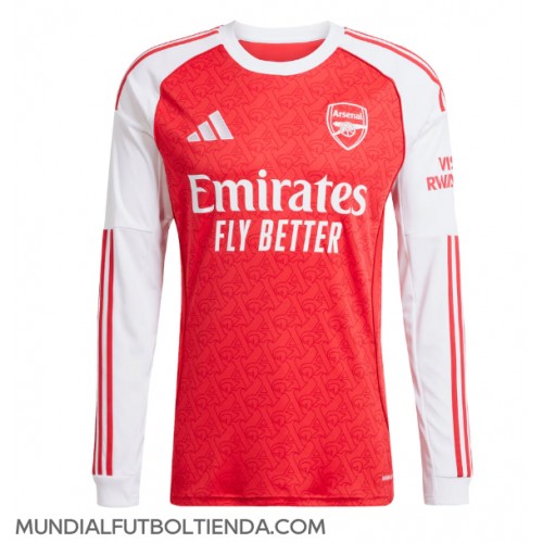 Camiseta Arsenal Primera Equipación Replica 2025-26 mangas largas